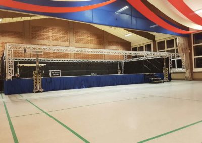 Bühne Mehrzweckhalle Materborn